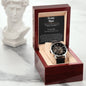 To My Man Timeless Watch