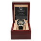 To My Man Timeless Watch