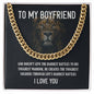 To My Boyfriend - Cuban Chain Necklace