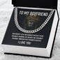 To My Boyfriend - Cuban Chain Necklace