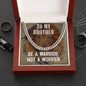 To My Brother - Cuban Chain Necklace