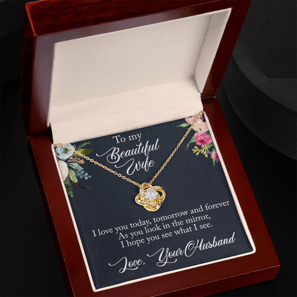 To My Wife - I love you Forever Necklace