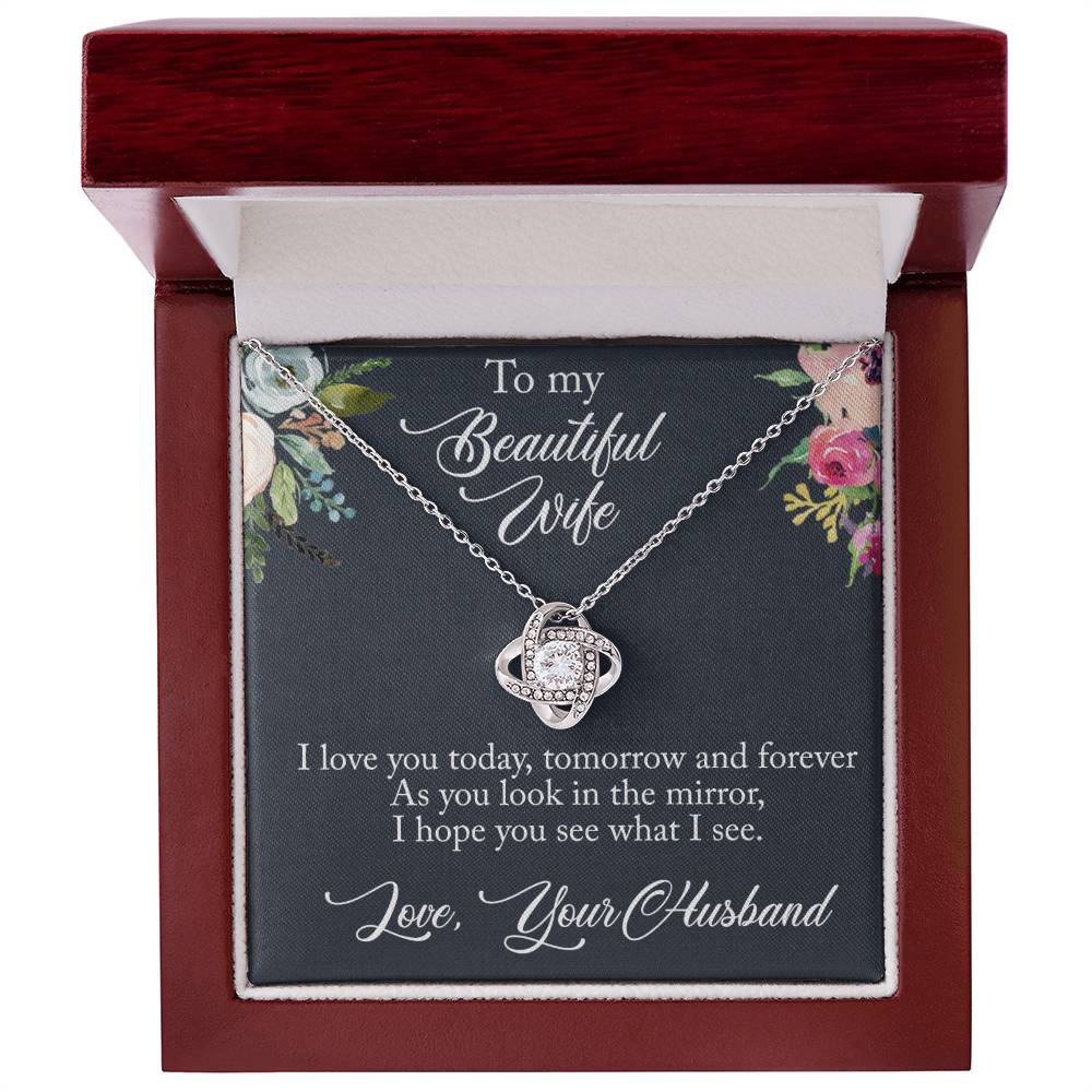 To My Wife - I love you Forever Necklace