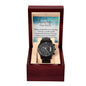 To My Amazing Brother Timeless Birthday Watch