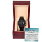 To My Amazing Brother Timeless Birthday Watch