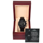 To My Husband - Black Chronograph Birthday Watch