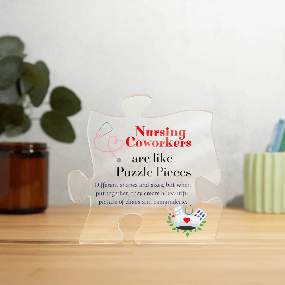 Nursing Coworkers are like Puzzle Pieces