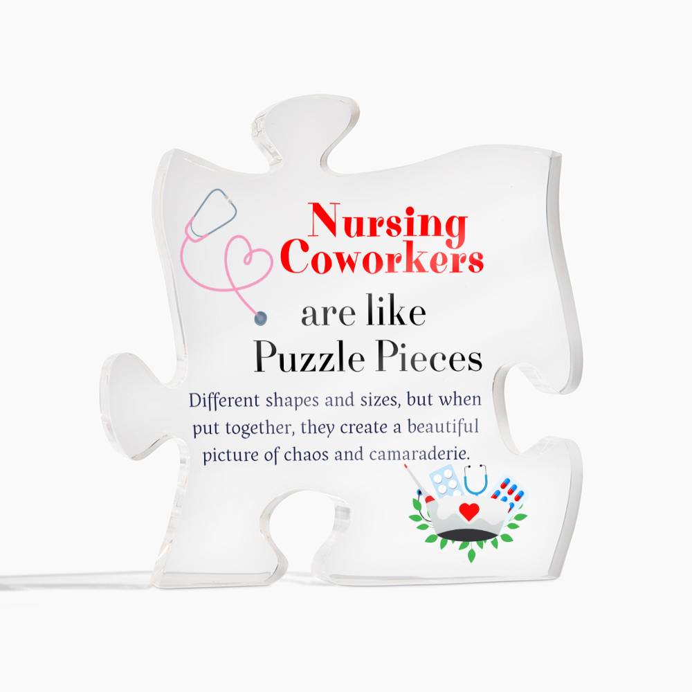 Nursing Coworkers are like Puzzle Pieces
