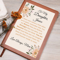 Load image into Gallery viewer, Personalized Daughter&#39;s Name Graphic Journal
