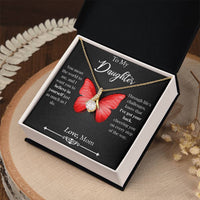 Load image into Gallery viewer, To My Daughter - Believe in Yourself Necklace from Mom or Dad
