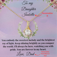 Load image into Gallery viewer, To My Daughter - Keep Shining Brightly Necklace
