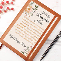 Load image into Gallery viewer, Personalized Daughter&#39;s Name Graphic Journal
