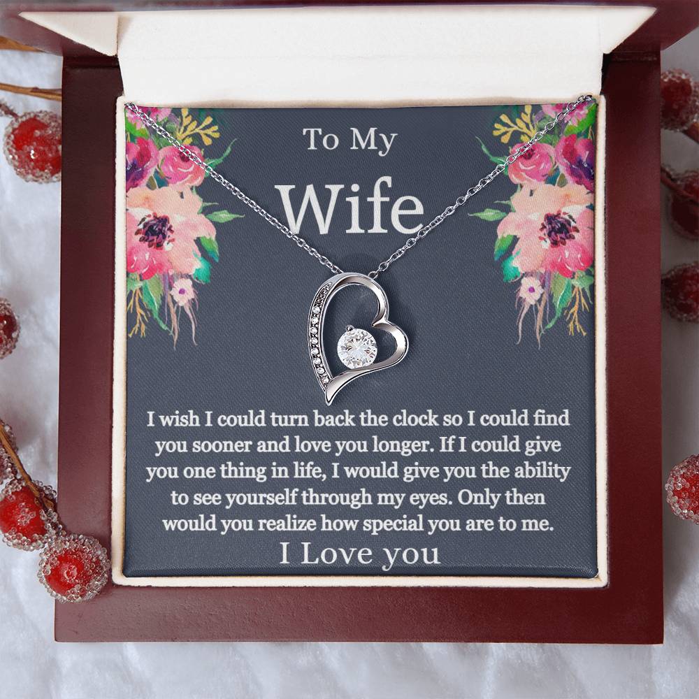 To My Wife - Forever Love Necklace