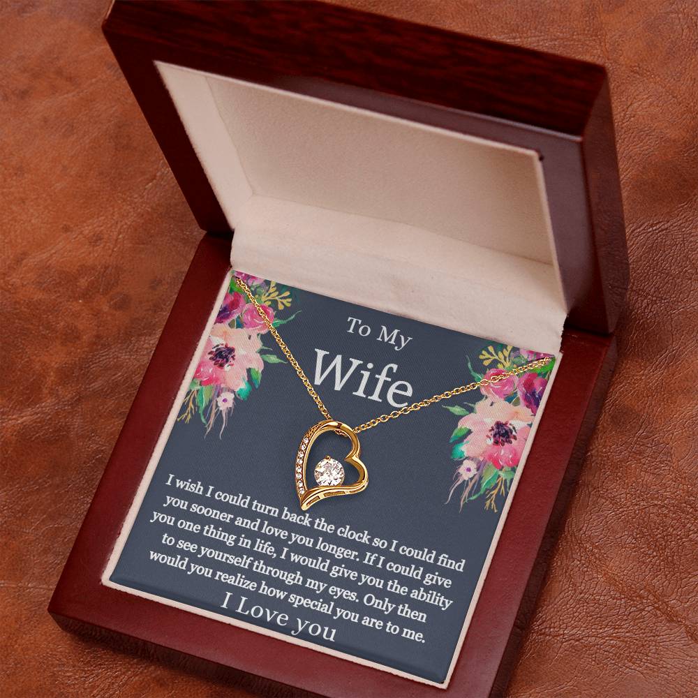 To My Wife - Forever Love Necklace