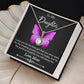 To My Precious Daughter Necklace - Love Mom