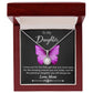 To My Precious Daughter Necklace - Love Mom