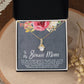 To My Bonus Mom Alluring Beauty Necklace