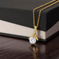 To My Bonus Mom Alluring Beauty Necklace