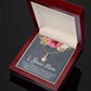 To My Bonus Mom Alluring Beauty Necklace