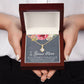 To My Bonus Mom Alluring Beauty Necklace