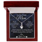 To My Beautiful Mom - Alluring Beauty Necklace