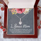 To My Bonus Mom Alluring Beauty Necklace