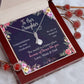 To Our Daughter Nurse Graduation Necklace