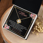 Mom - My Anchor through Life's Storms Love Knot Necklace