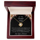 To My Wife - My Love remains strong Love Knot Necklace