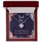 Thank You Nurse - Love Knot Necklace