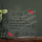To My Love - Acrylic Puzzle Plaque
