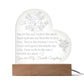 To My Wife - You are my Favorite Everything LED Acrylic Heart