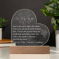 To My Wife - You are my Favorite Everything LED Acrylic Heart