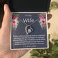 To My Wife - Forever Love Necklace