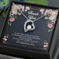 Thank you Nurse - True ANGEL in scrubs Heart necklace