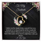 To My Soulmate - I adore you Forever Love Necklace