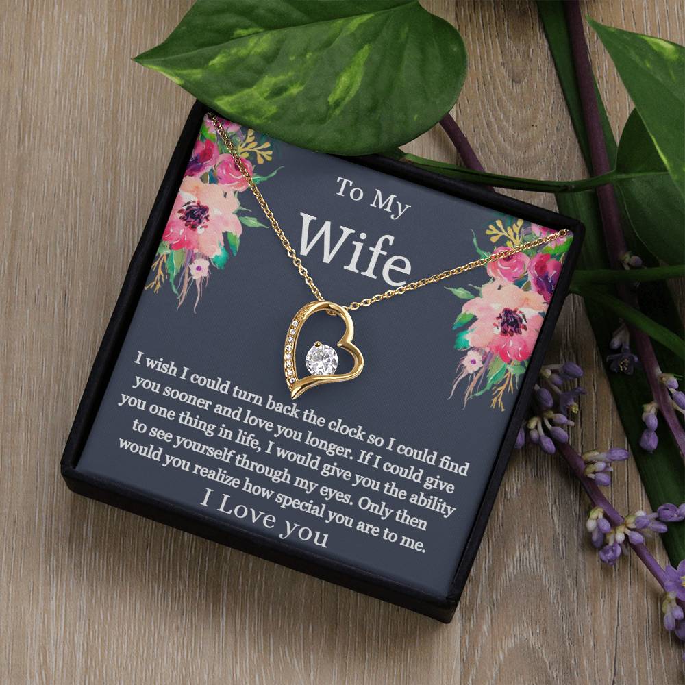 To My Wife - Forever Love Necklace