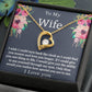 To My Wife - Forever Love Necklace