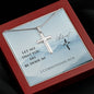 Let all that you do be done in CHRIST cross necklace
